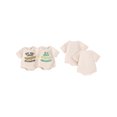 thumbnail image 3 of Aojekbee Baby Boys Girls Romper Short Sleeve Round Neck Crocodile Print Bodysuit Infant Twin Matching Outfits, 3 of 10