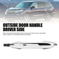 thumbnail image 3 of Front Left Driver Side Exterior Door Handle with Keyhole Compatible with  2013 - 2017,Pilot 2015 - 2020,Without Smart Key Entry,Chrome,Replace # 72181 T2A C71, 72184 T2A G21, 3 of 7