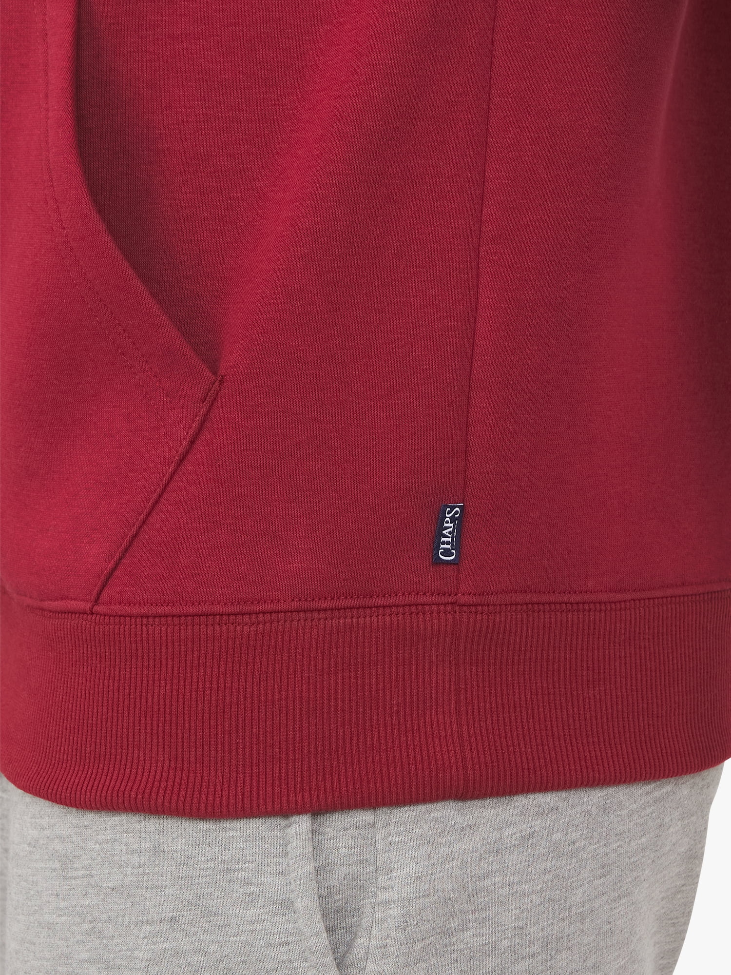 Chaps Men's & Big Men's Everyday Fleece Pullover Hoodie Sweatshirt, Sizes S-2XL
