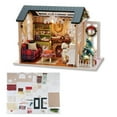 thumbnail image 4 of Casa de de Juguete, Casa de Juguete Diy, Casa de Juguete Para Niños, Casa de En Miniatura, Muebles de Juguete, Modelo de Casas Artesanales con Luz LED, 4 of 7