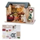 thumbnail image 4 of Casa de de Juguete, Casa de Juguete Diy, Casa de Juguete Para Niños, Casa de En Miniatura, Muebles de Juguete, Modelo de Casas Artesanales con Luz LED, 4 of 7