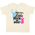 thumbnail image 3 of Inktastic Gender Reveal Will It Be a Little Buck or Doe? Girls Toddler T-Shirt, 3 of 5