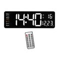 thumbnail image 1 of Moyic Digital Wall Clock USB Date Week Display Remote Temperature Control for Home Decoración del hogar, 1 of 1