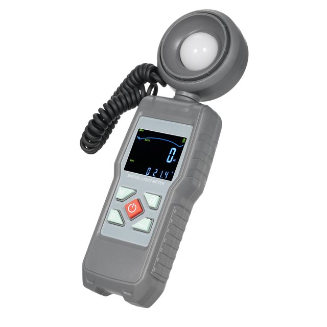 Illuminometer,Meter Handheld Temperature To 200 Color Lcd Screen Handheld Temperature Lux Luxmeter With 000 Lux Luxmeter Lcd Screen Rotatable Meter Meter To 200 000 200 000 Lux With Color Lcd