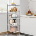 thumbnail image 3 of Seamika 5-Tier Wire Metal Storage Shelf,Heavy Duty Organizer Rack for Kitchen, Garage, Closet, Office & More, 3 of 7