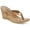 Coffee Smooth, variant on Style & Co. Womens Chicklet Patent Thong Wedge Sandals