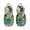 Green, variant on Owordtank Closed Toe Jelly Sandals for Girls Cute Heart Shining Flat Sandals Breathable Shoes for Toddler/Little Kid/Big Kid