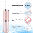 thumbnail image 3 of Cordless Water Flosser, Electric Portable Oral Irrigator with Water Reservoir, Rechargeable Teeth Cleaner for Gum Support Care at Home or Travel, 3 of 5