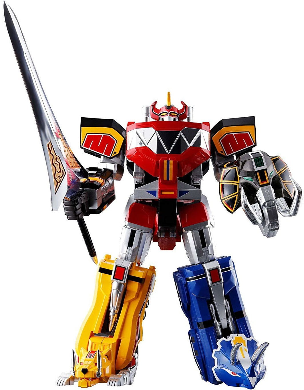 Mighty Morphin Power Rangers Soul of Chogokin GX-72 Megazord Action Figure [Color Version