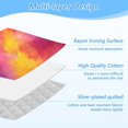 thumbnail image 4 of Colorful Abstract Background Ironing Mat Blanket for Table Top Travel Portable Ironing Board Pad 47.2x27.6 Inch, 4 of 6