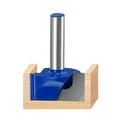 thumbnail image 5 of Unique Bargains 30mm Dia 8mm Shank Bottom Cleaning Router Bit 2 Flutes Carbide Tipped Cutter Uncoated for Woodworking, 5 of 5