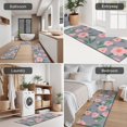 thumbnail image 5 of Pioneer Flower Floral Print Pattern Kitchen Rugs Sets Of 3,Kitchen Runner Rugs Non Skid Washable,Decorative Kitchen Floor Mats for Kitchen,Sink,Laundry,17"x30"+ 17"x47" + 17"x59", 5 of 6