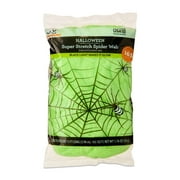 Super Stretch Spider Web Decoration, Green, 13', Halloween by Way To Celebrate