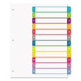 thumbnail image 1 of Avery-Dennison 11843 Ready Index Table Of Contents Dividers, 1-12 Letter, 1 of 1