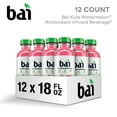 thumbnail image 3 of Bai Kula Watermelon Antioxidant Infused Water Beverage, 18 fl oz, 12 Pack Bottles, 3 of 12