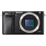 Restored Sony Alpha a6000 Mirrorless Digital Camera 24.3 MP SLR Camera with 3.0-Inch LCD - Body Only Black