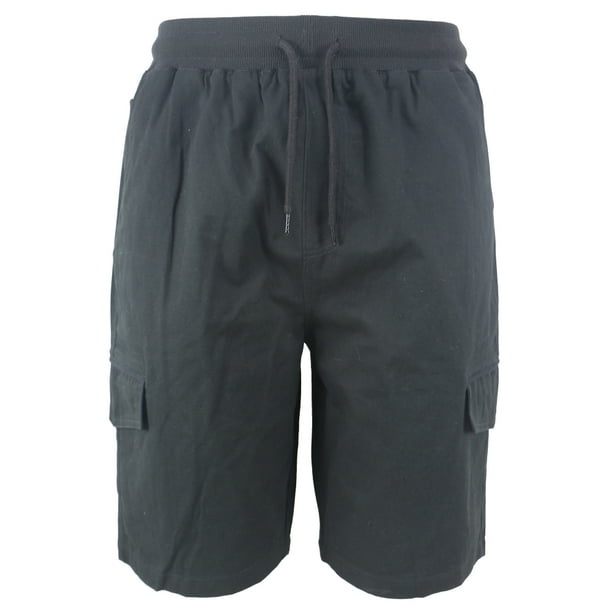 cargo shorts with elastic waist