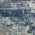 thumbnail image 4 of Nourison Passion Abstract Ivory/Teal 8' x 10' Area Rug, (8x10), 4 of 8