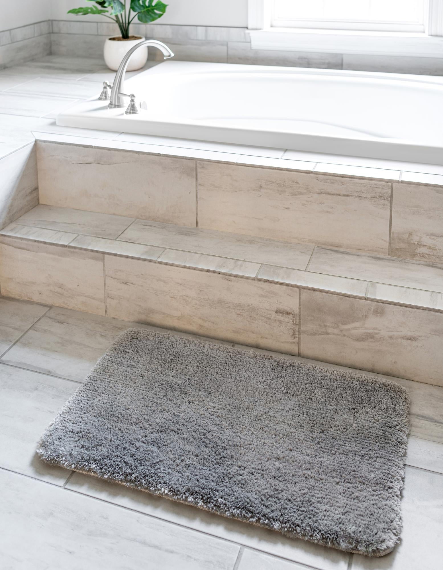 Malta Grey Bath Mat 24x36 + Reviews