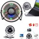 thumbnail image 3 of Matsuzay Nuevo superventas USB LED reloj Mini ventilador con pantalla de temperatura en tiempo Real escritorio 360 ventiladores de refrigeración para el Electrodomésticos Matsuzay HA022485-00, 3 of 6