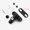 Black, variant on 1 Set Safety Locks Pvc Door Sash Jammer Security Restrictor Lock With Key Household Improvement Door Hardware Replacment Lock