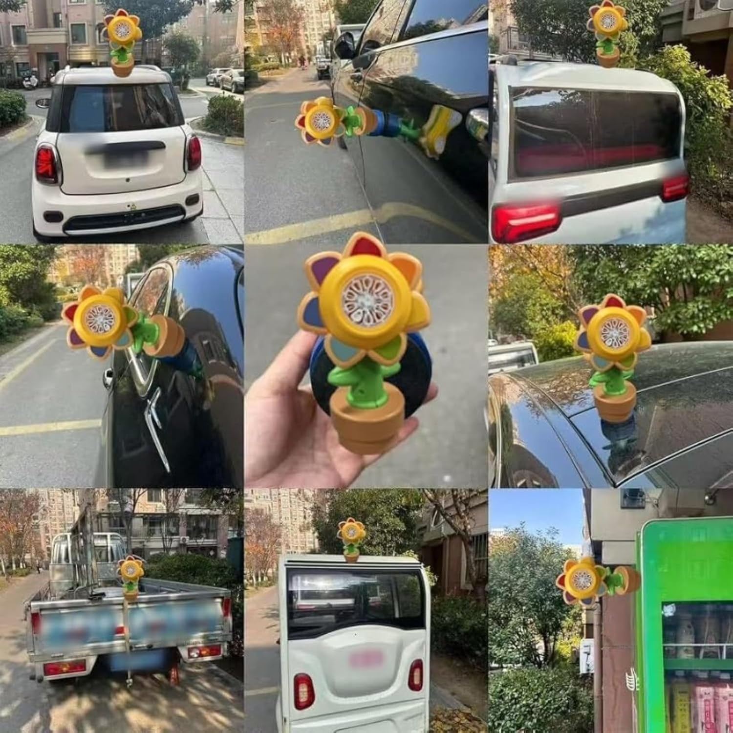 Honk Activated Bubble Machine for Car, Sound Activated Bubble Machine,with Remote Control Fun Swing Dance, Colorful Lighting, Automatic 3 Modes for Cars, Motorcycle, Outdoor, Party (1pc)