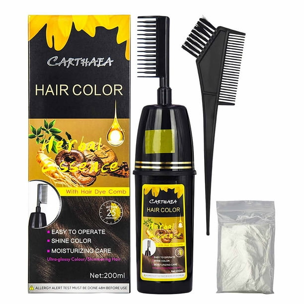 Champú hidratante color marrón con aloe vera y aceite de argán, 400 ml