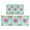 Pioneer Flower Floral, variant on Pioneer Flower Floral Print Pattern Kitchen Rugs Sets Of 2, Anti Fatigue Non Slip Washable Floor Mats for Kitchen Sink Laundry, 17X30 Inch 17X47 Inch
