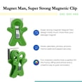 thumbnail image 4 of The Pencil Grip Magnet Man Magnetic Clip 10/Pkg-Assorted Colors TPG13210, 4 of 5