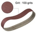 thumbnail image 4 of 2" x 27"(50mm x 686mm) Sanding Belt 100 Grit Aluminum Oxide 2pcs, 4 of 4