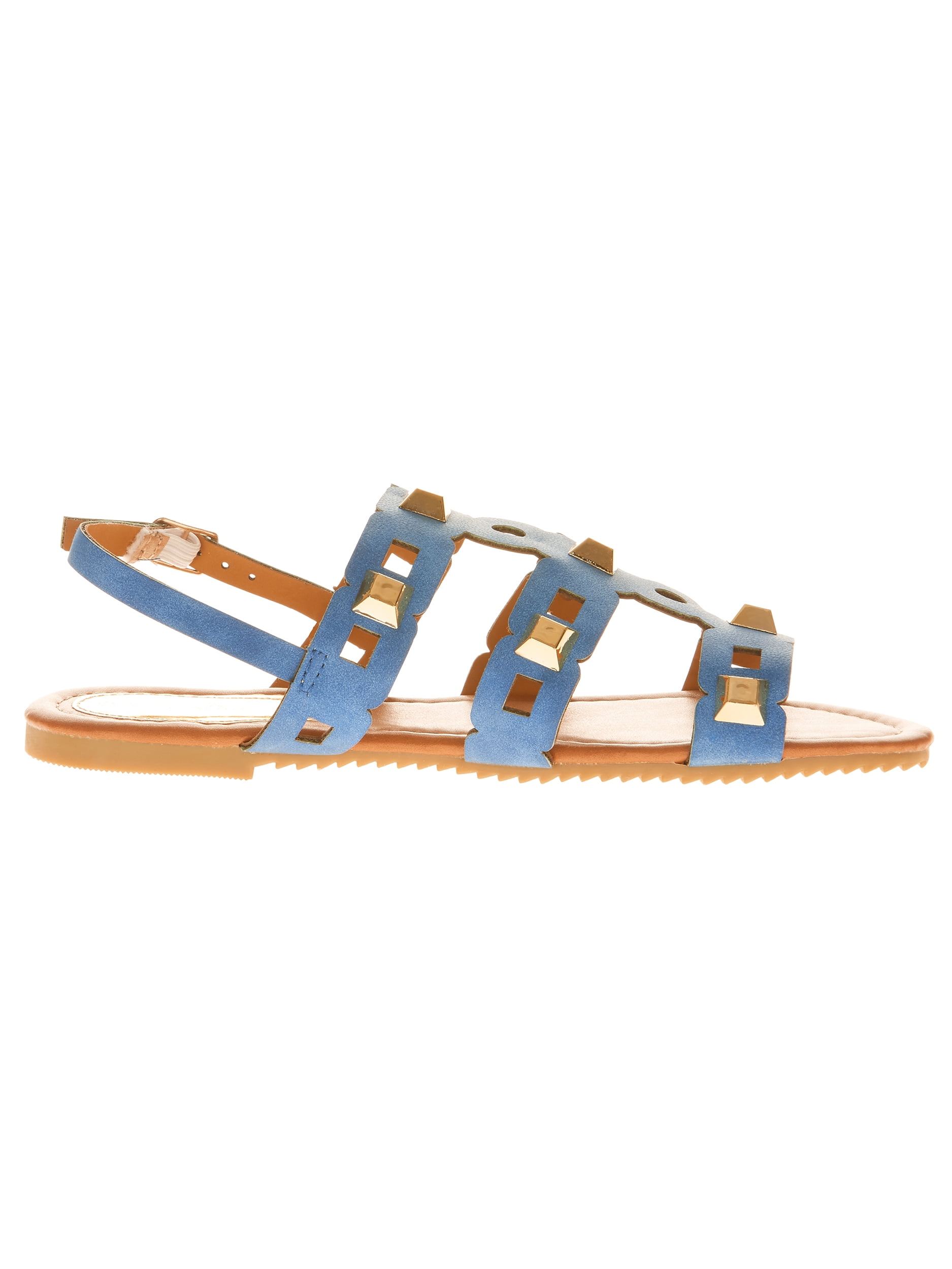 Victoria K Women's Straps and Studs Sandals