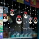 thumbnail image 4 of Pegatinas de pared navideñas, pegatinas de vidrio de doble cara, decoraciones para el salón, puerta, ventana y ventana, 4 of 5