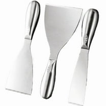 3 Pack Putty Knife Scraper, Putty Knife Set, Stainless Steel Putty Knife, Wallpaper Scraper Paint Scraper Tool for Spreading Drywall Spackle, Plasterboard Mud, Scraping Paint