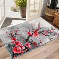 thumbnail image 4 of Cherry Blossom Rug for Bedroom - Cherry Blossom Rug, 3x5 Rug, Japanese Sakura Area Rug, Asian Style Washable Non Slip Rugs, Japan Florals Carpet - Home Decor, Cherry Blossom Gifts for Women, 4 of 7
