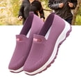 thumbnail image 1 of Zapatos sin cordones suelas de goma suaves transpirables de tela de malla zapatos casuales para mujeres para actividades al aire libre en interiores ANGGREK Otros, 1 of 8