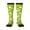 2 Black-1, variant on Green Apple Print Compression Socks for Both Men And Women for Running, Travel, Flight, Nurse