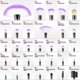 thumbnail image 2 of Make up Brushes, VANDER Professional 32pcs Makeup Brush Set, Makeup Brushes Set Foundation Blending Cosmetic Brush Set Kit,Purple, 2 of 4