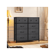thumbnail image 1 of Cómoda para Dormitorio, Cajonera de Tela de 10 cajones, Cómoda para Armario, Sala de Estar Mueble para Ropa Negro, 1 of 4
