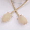 thumbnail image 5 of Sombrero de conejito para bebé con orejas móviles, sombrero de paja de conejo, oreja saltadora, gorra bonita y divertida, sombrero para el sol de ala ancha para niños y niñas, 5 of 5
