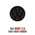 thumbnail image 1 of Car Front Hood Radiator Rear Tail Trunk Emblem Sticker Auto Accessorie For For VW Golf 7 Touran B6 Tiguan Bora MK7 GOLF7.5-rear label, 1 of 6