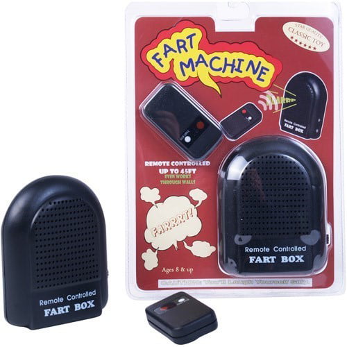 REMOTE CONTROLLED ELECTRONIC FART MACHINE BOX  FARTING SOUND FAMILY FUN 