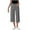 Gray, variant on UAMVSH Women Dress Capri Pants Wide Leg Casual Business Capris with Pockets Stretchy Office Work Lounge Cropped Pants