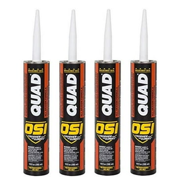 OSI Quad Brown/Bronze 219 Window, Door and Siding Sealant 10-Fluid Ounce Cartridge (1637196) (Fоur Расk)