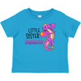 thumbnail image 3 of Inktastic Little Sister Cute Purple Dragon Girls Baby T-Shirt, 3 of 5