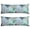 Boho Cactu, variant on Boho Cactus Long Pillow Case 20x54 Inches - Full-Length Support Cover with Invisible Zipper, Retro Desert Succulent Design - Breathable & Durable Fabric