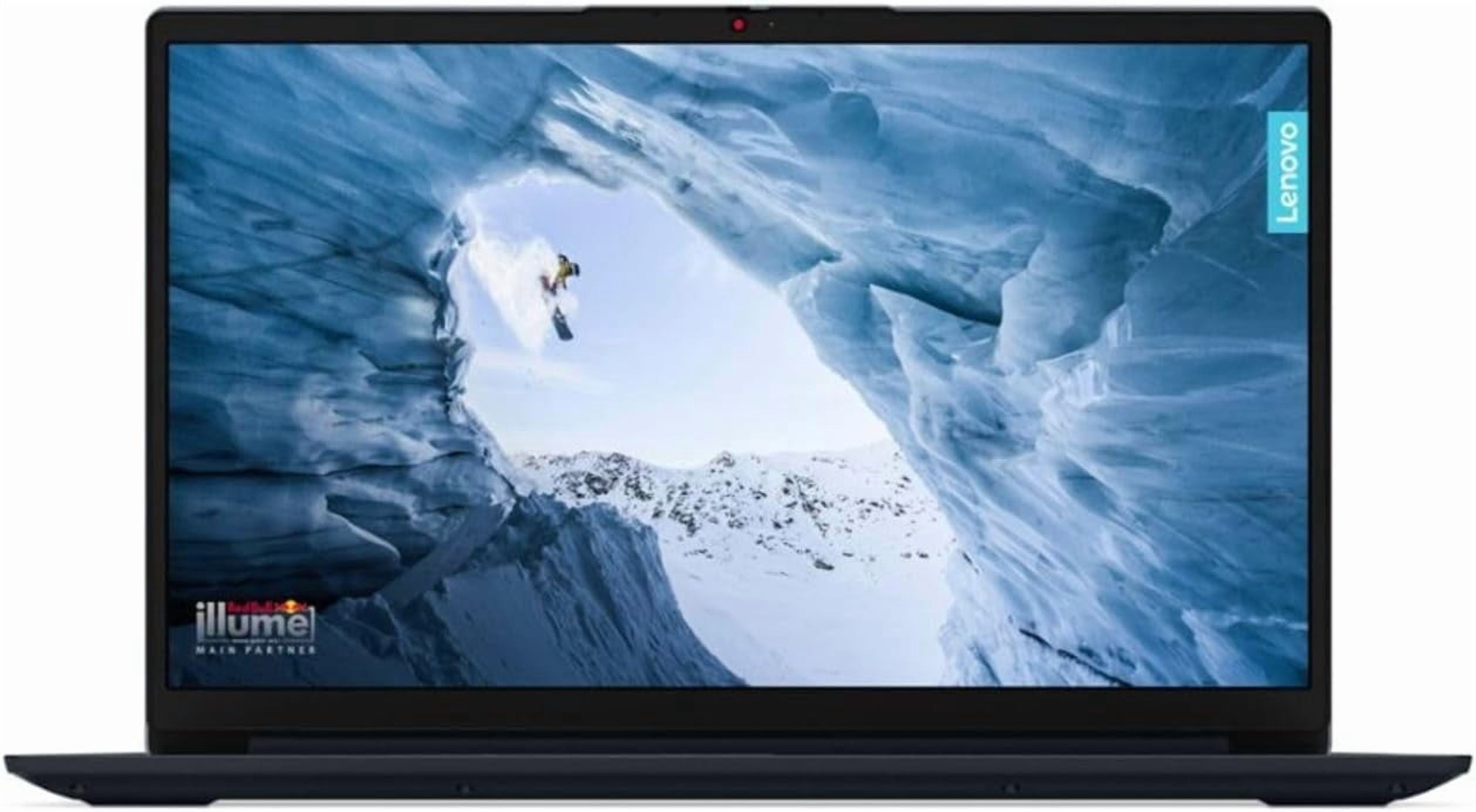Lenovo IdeaPad 1 15.6" FHD Touchscreen (1920 x 108) Laptop, Intel Core i5-1235U, 8 GB RAM, 512 GB SSD, Windows 11 in S Mode, Wi-Fi, Abyss Blue, 82QD00HMUS