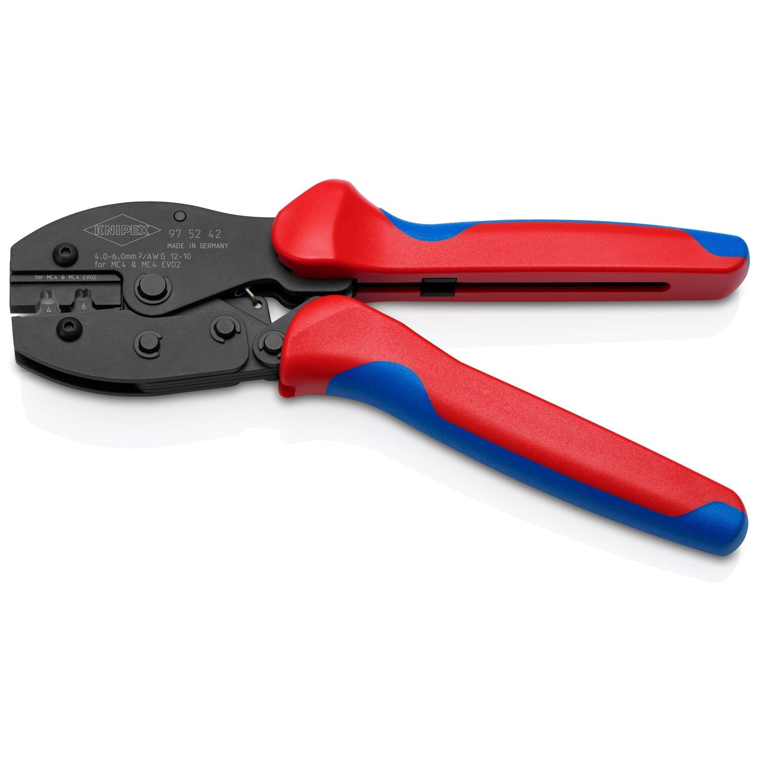 KNIPEX 8 1/2" KNIPEX PreciForce&reg; Crimping Pliers For MC4/MC4 EVO 2