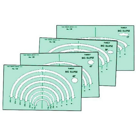 Timely Ellipse Template (Set of 4)