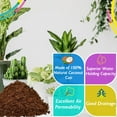 thumbnail image 4 of Halatool 4PCS Organic Coconut Coir Bricks Compressed Coco Coir Brick Nutrient Garden Soil with Low EC & pH Balance Premium Starting Soil Coconut Fiber Substrate for Plants Flowers Reptiles, 4 of 8