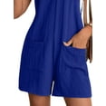 thumbnail image 4 of Cilcicy Women Casual Fashion Suspender Shorts Jumpsuit Wide Strap Overalls, 4 of 4